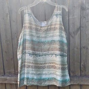 Ladies Silk short sleeves top